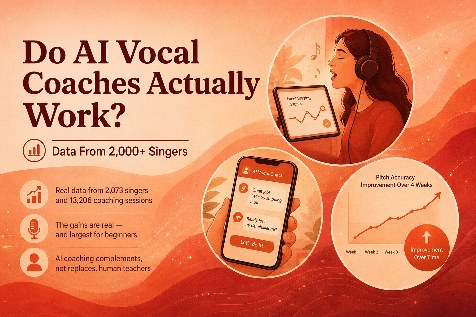 Do AI Vocal Coaches Actually Work? Data From 2,000+ Singers