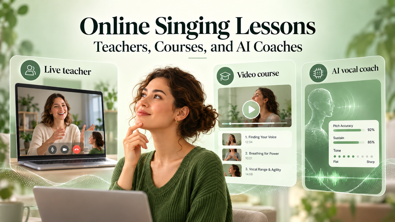 Online Singing Lessons: The Honest Guide to Teachers, Courses and AI Coaches